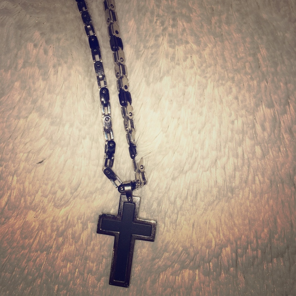 Black cross unisex